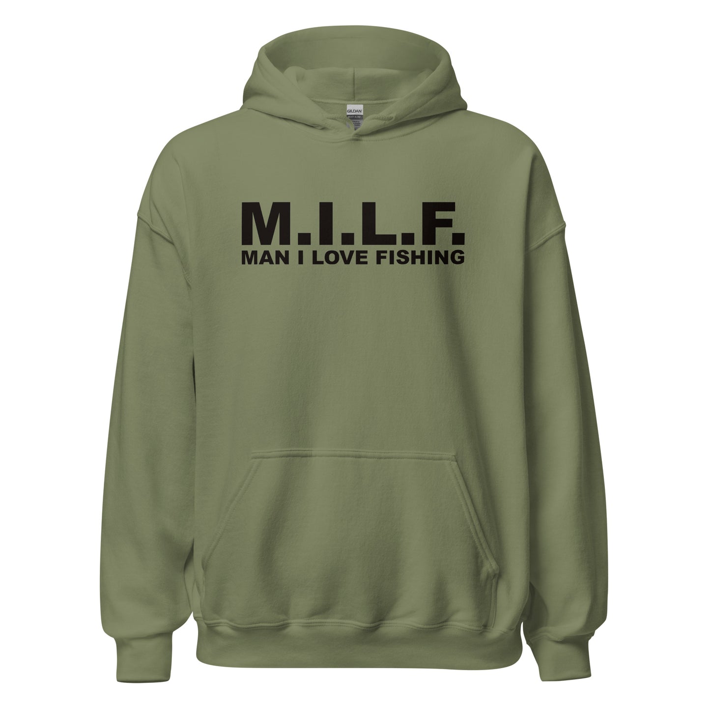 M.I.L.F "Man I Love Fishing" Unisex Hoodie