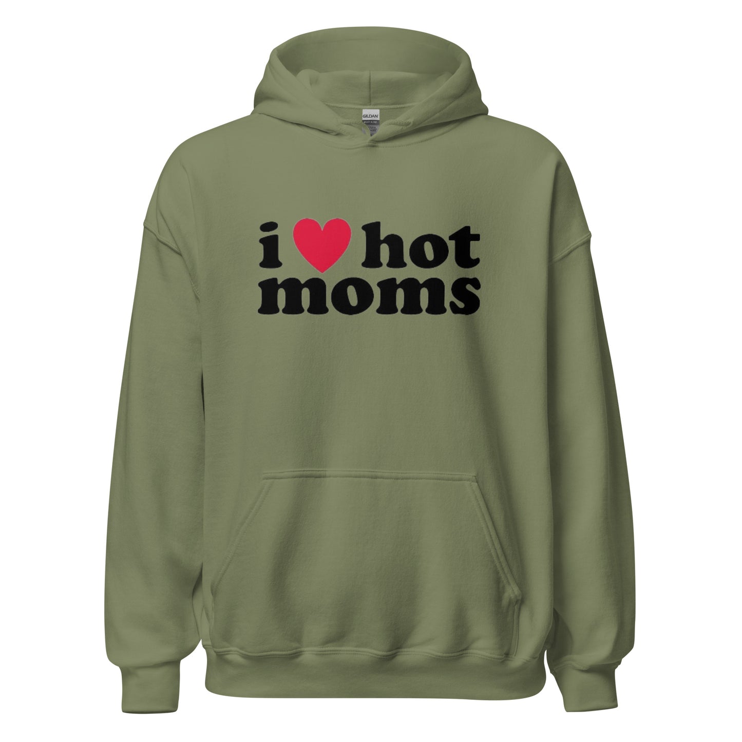 I ❤️ Hot Moms Unisex Hoodie