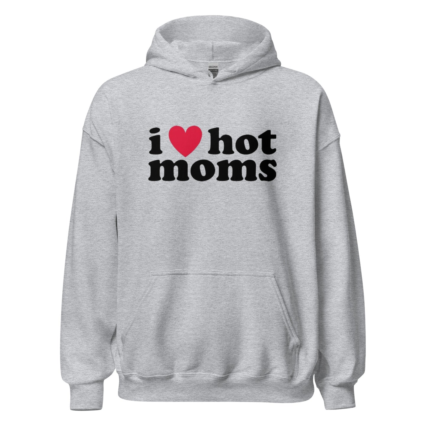 I ❤️ Hot Moms Unisex Hoodie